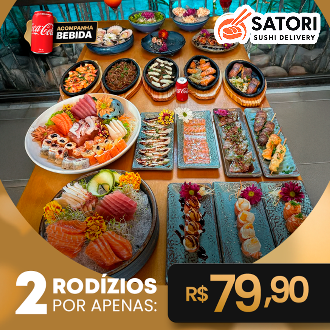 2x RODÍZIO COMPLETO
